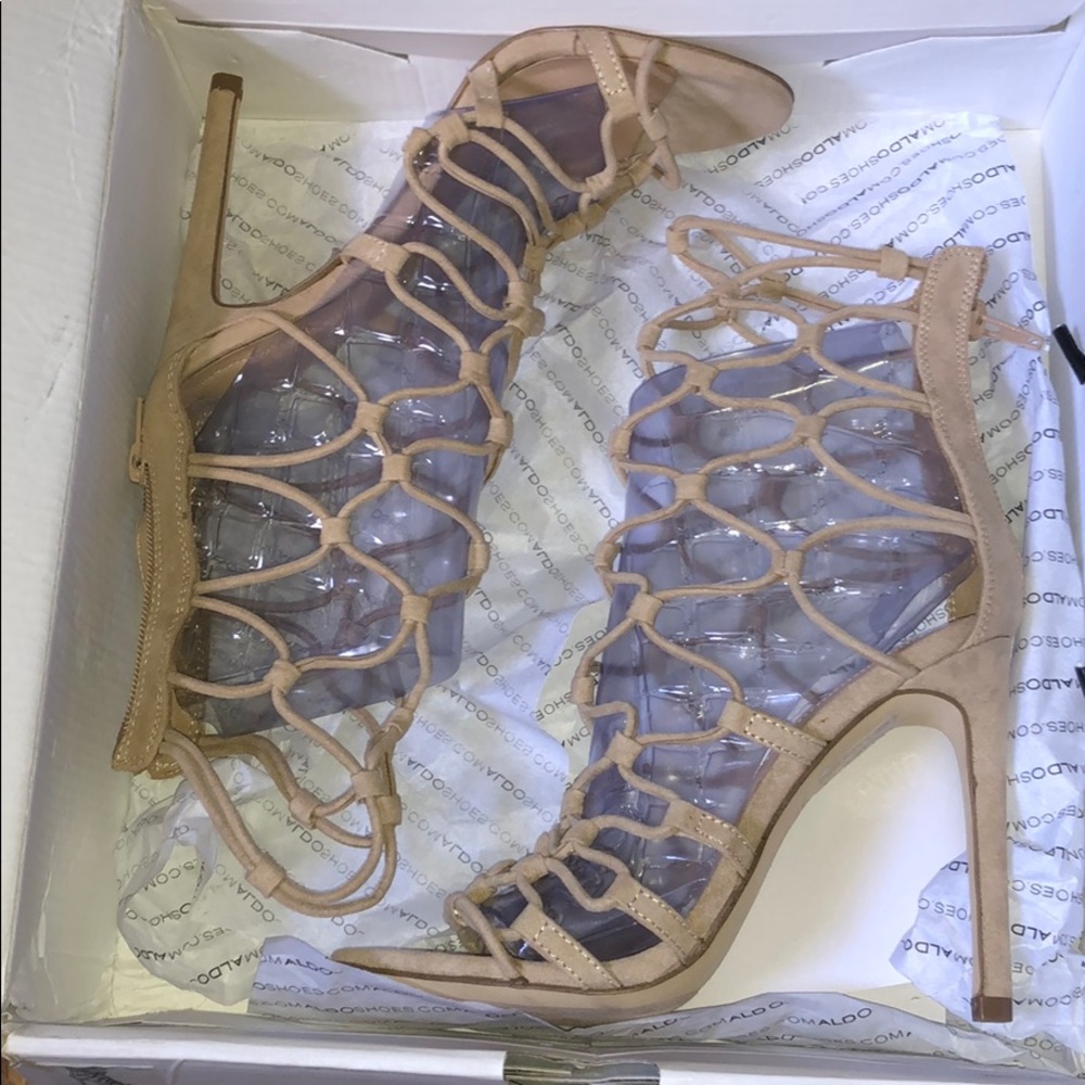 Aldo heels/sandals size 7 women NEW